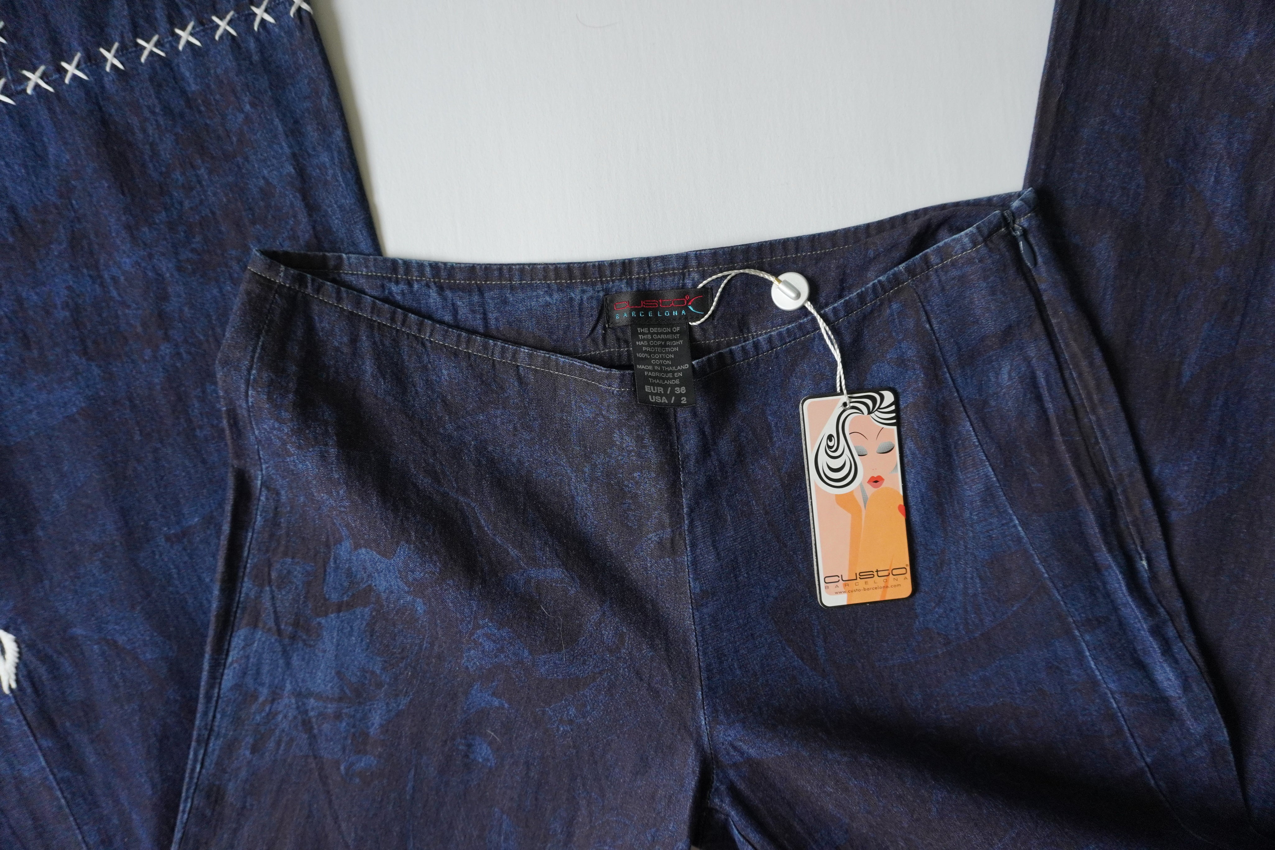 Custo Barcelona Low Rise Flares (XS)