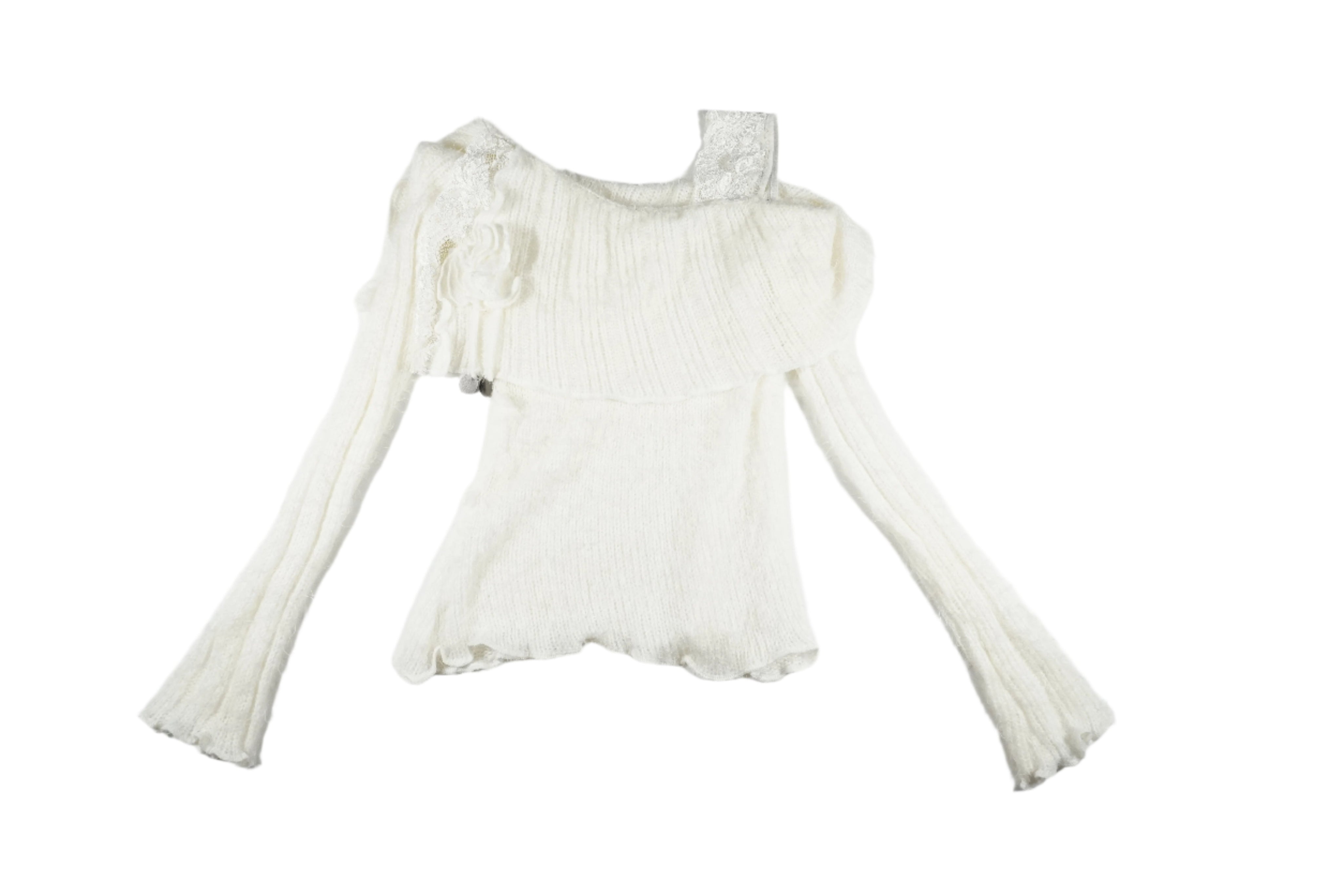 Zone Bleue Knit Sweater (XS)