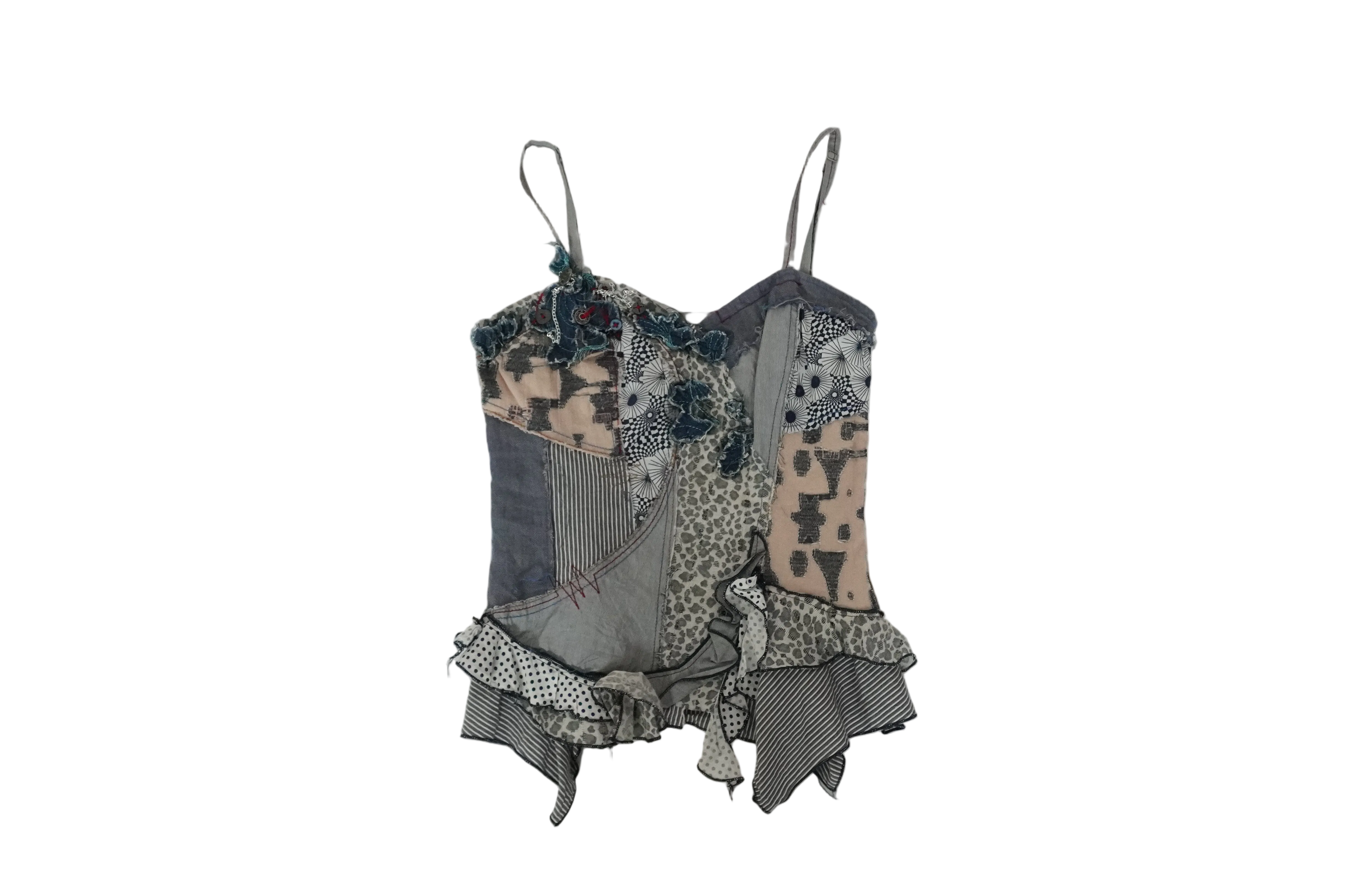 Lissa Patchwork Top (S)