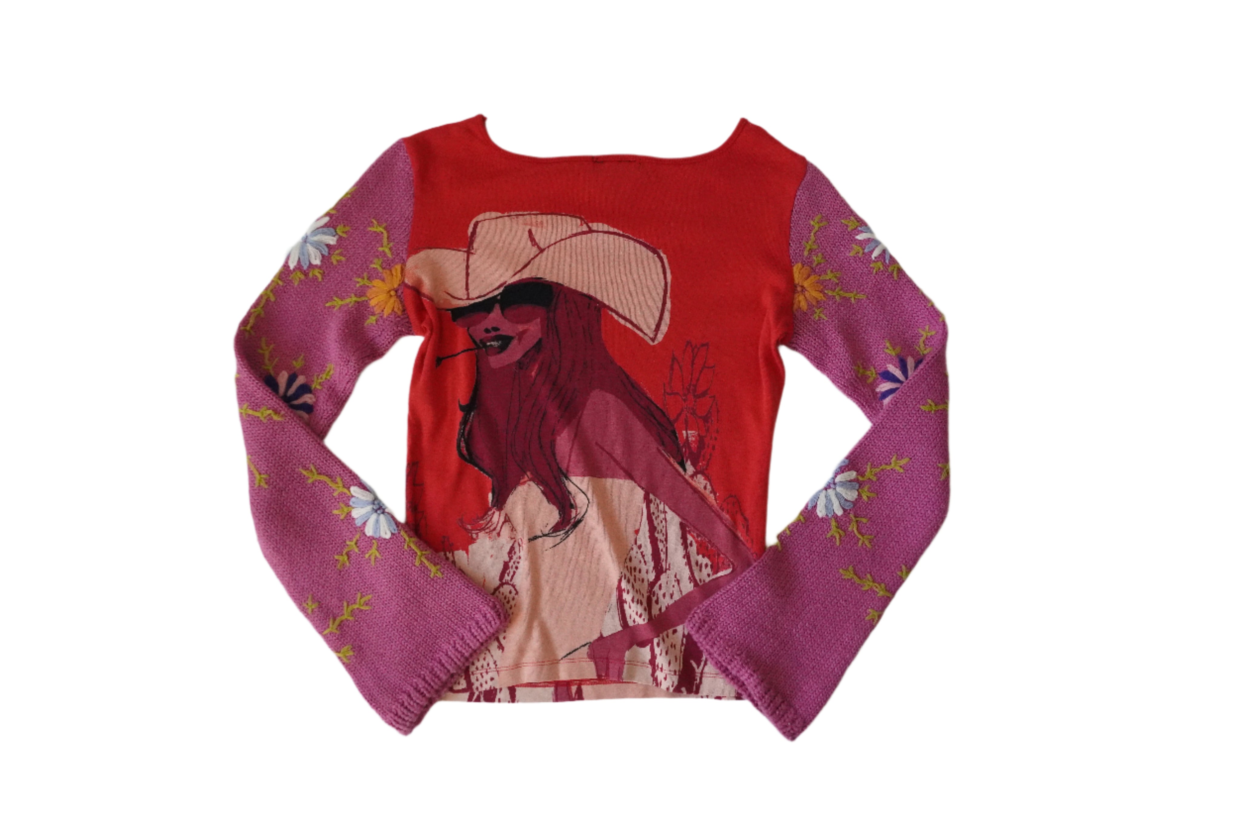 Custo Barcelona Cowgirl Top (M/L)