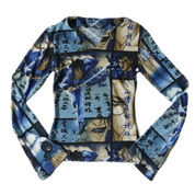Anime Long Sleeve Top (XS/S)
