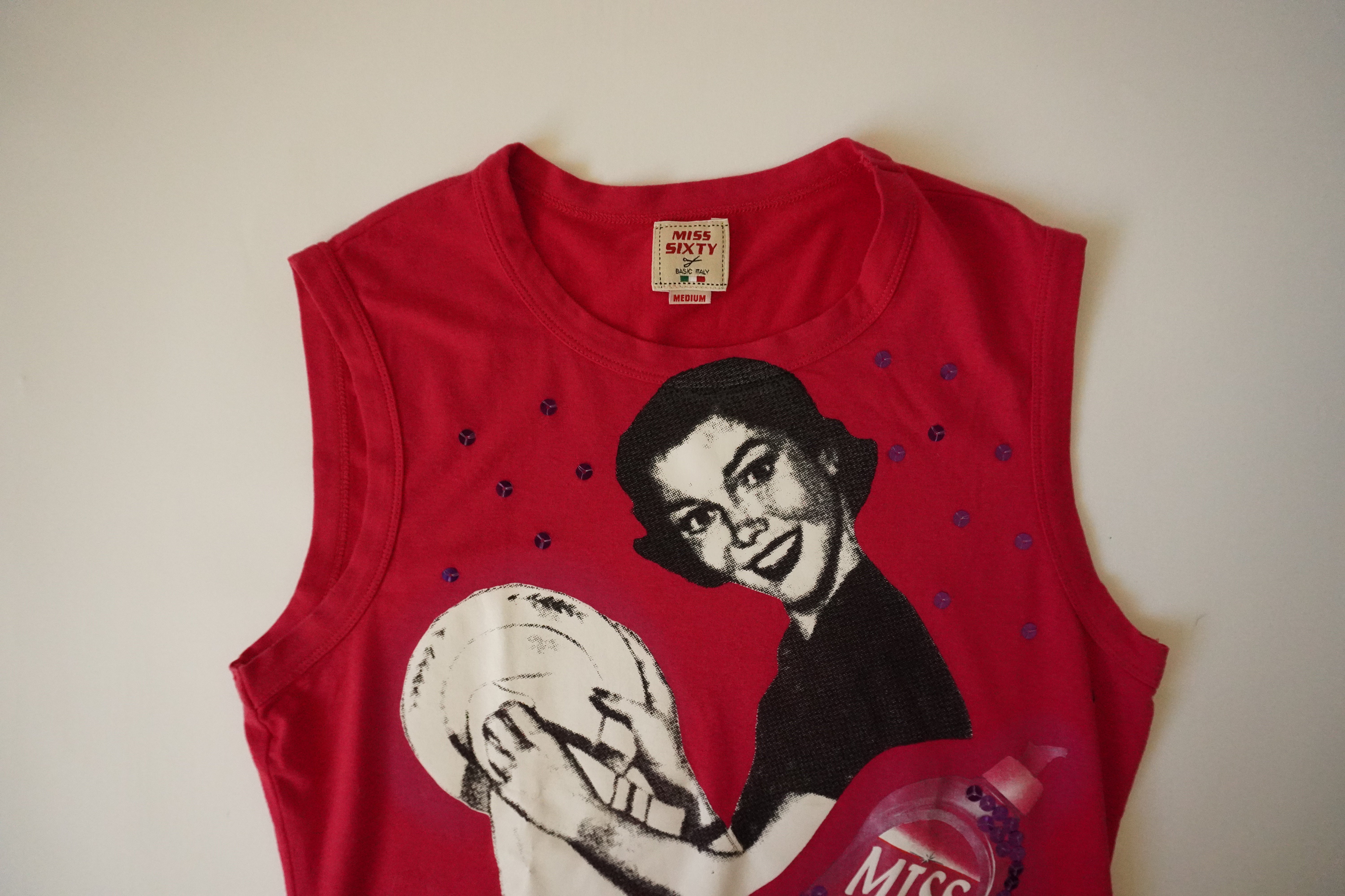 Miss Sixty Graphic Top (M) – Holy Thrift