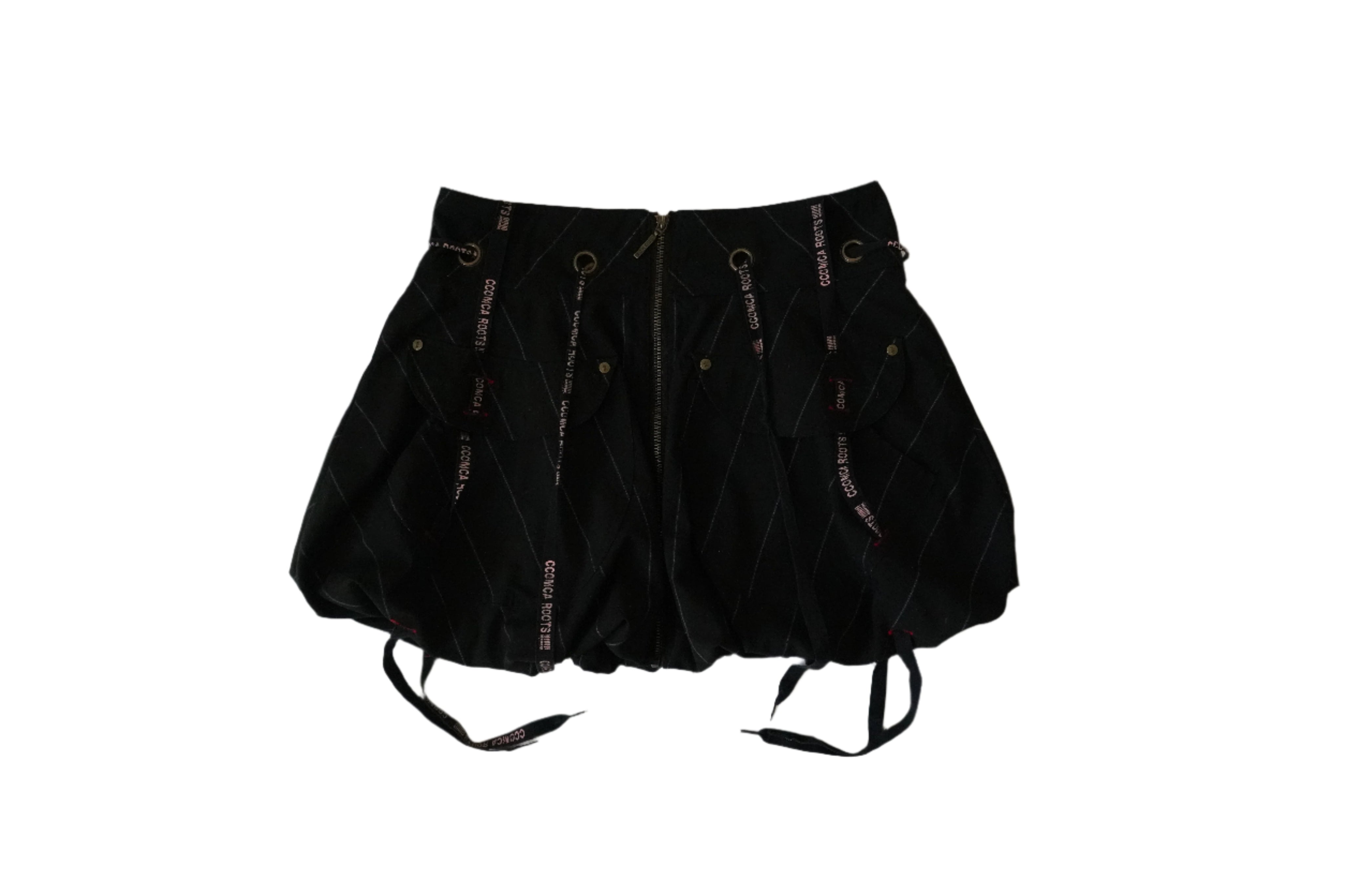 Striped Bubble Skirt (M)
