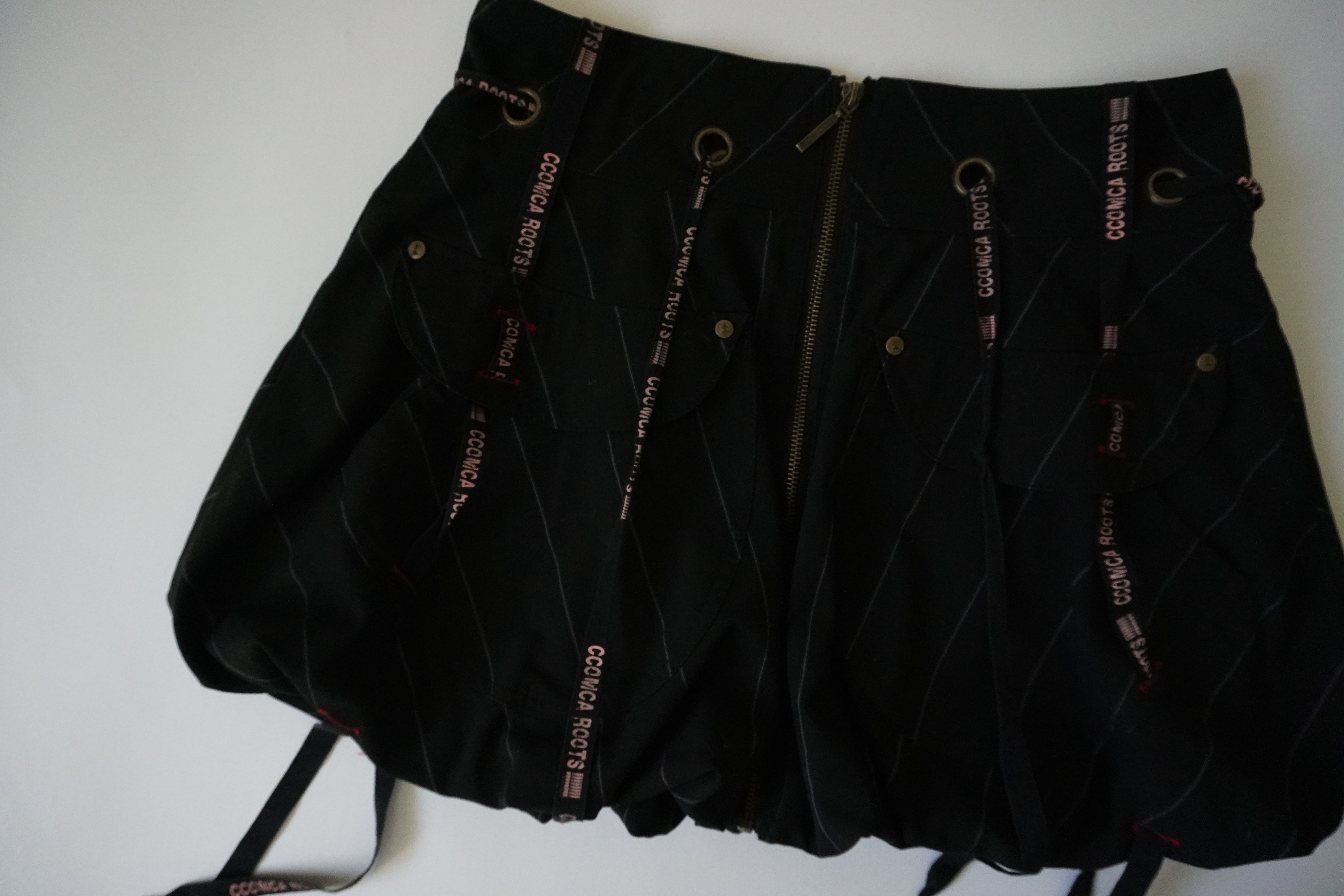 Striped Bubble Skirt (M)
