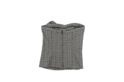 Blanco Plaid Top (S)