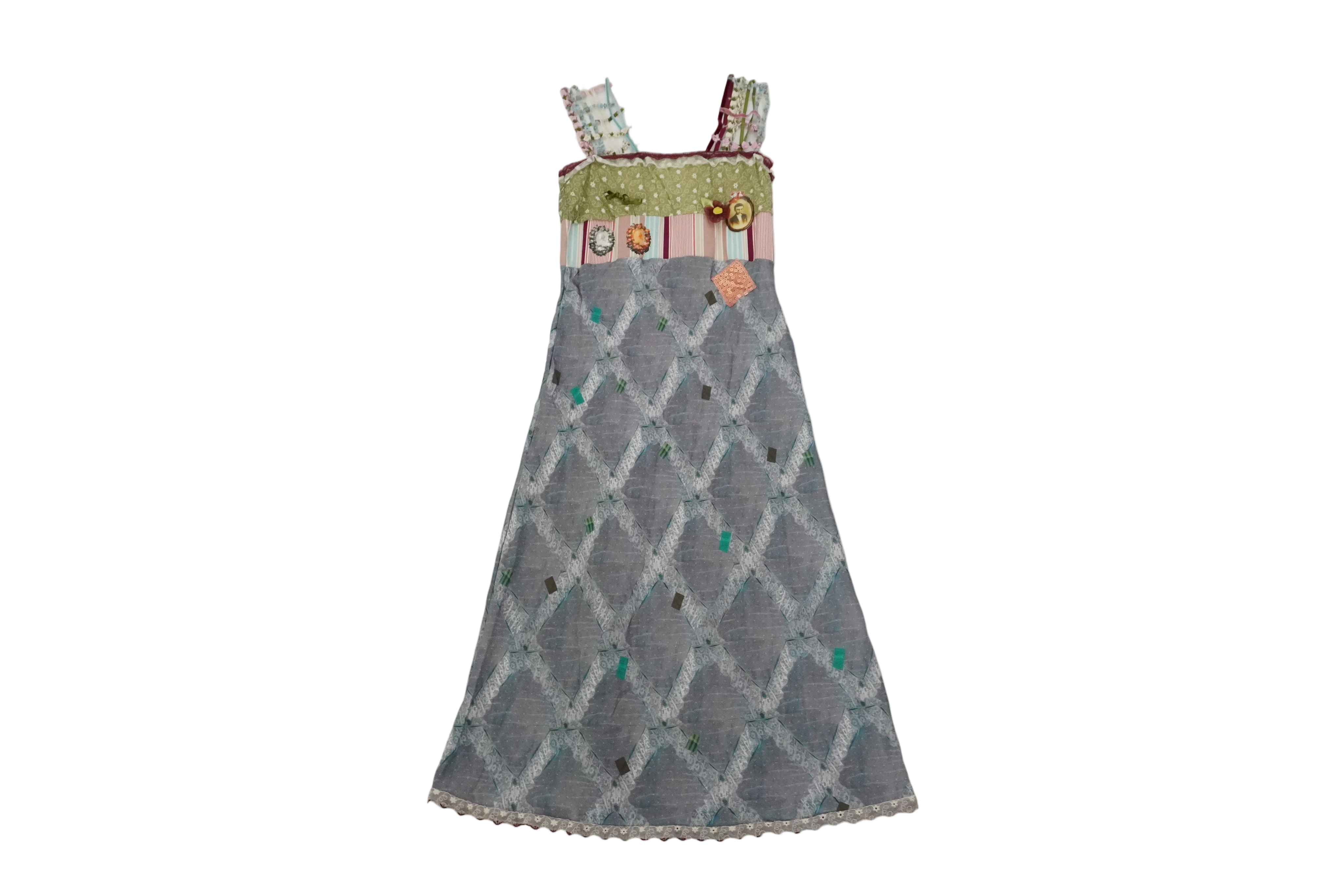 Italian Graphic Midi Dress (S)