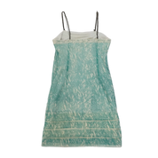 Italian Graphic Mesh Dress (S)
