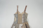 Boho Asymmetric Midi Dress (L)