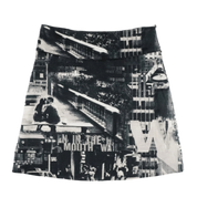 French Printed Skirt (L)