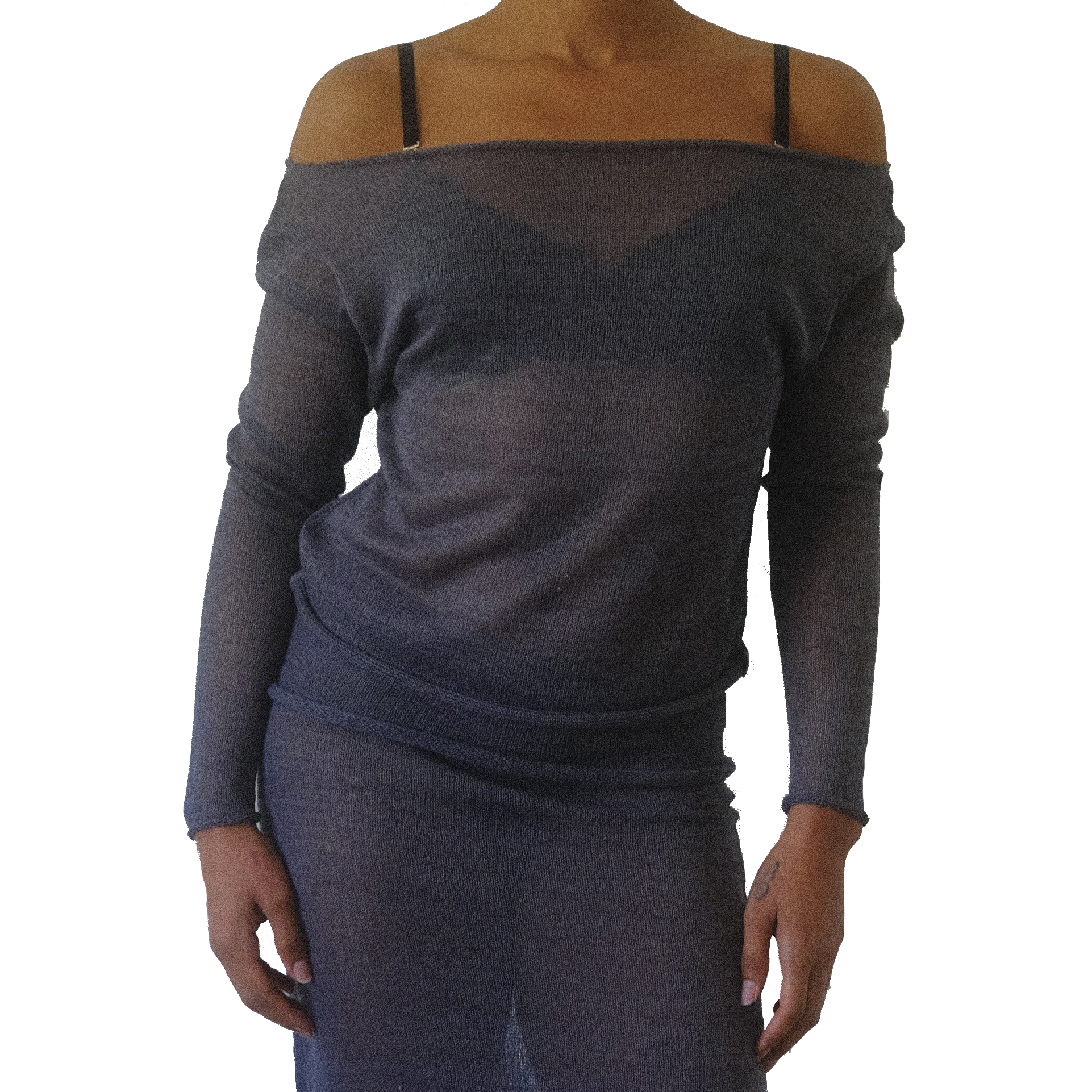 The Gray Knit Sweater (XS-XL)