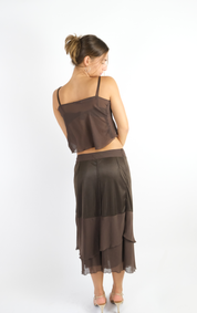 Mocha Muse Sheer Set