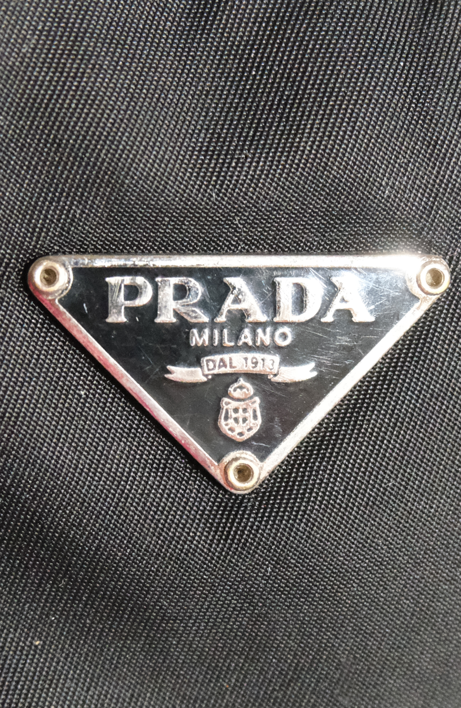 Prada Nylon Black Mini Shoulder Bag