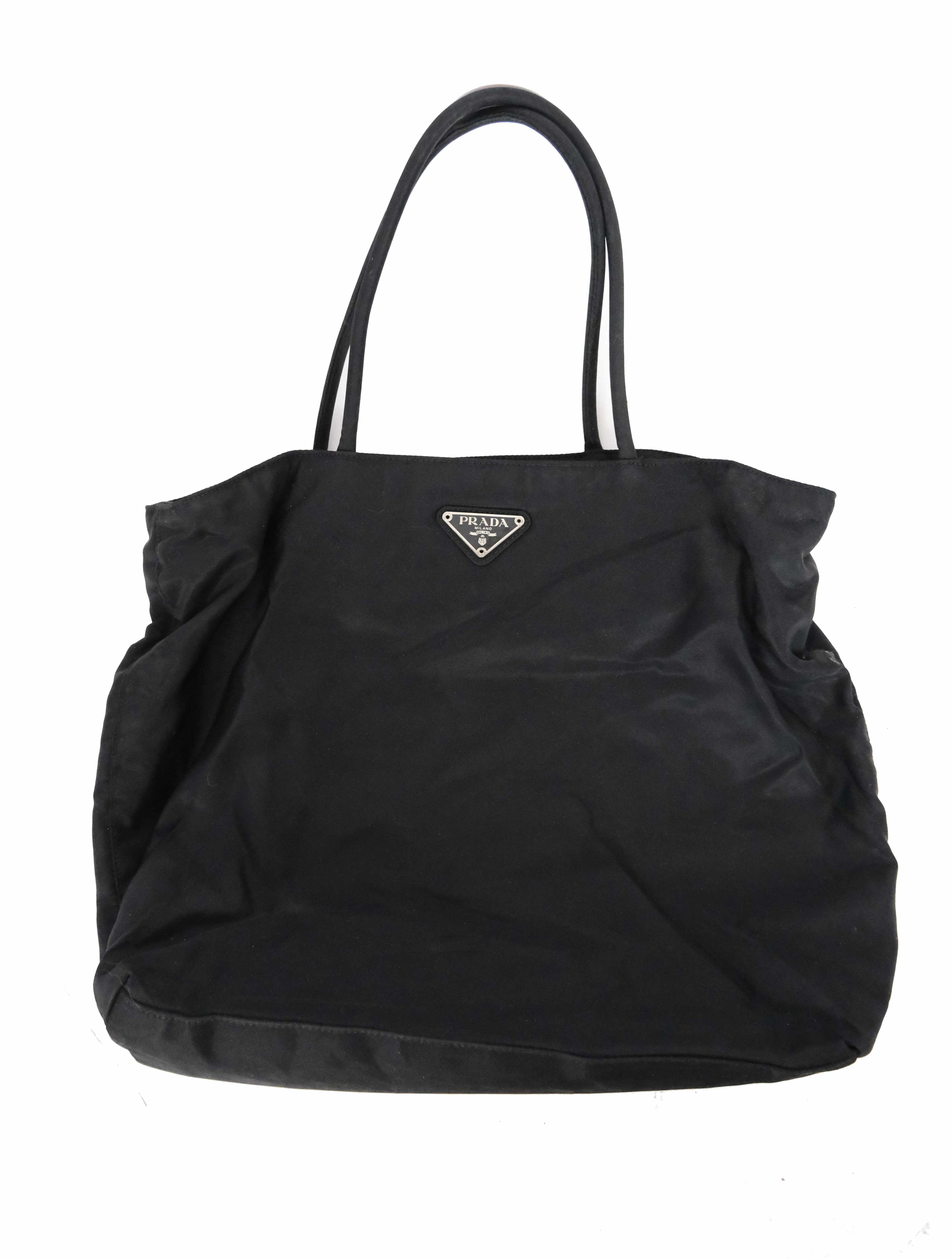 Black Nylon Prada Handbag