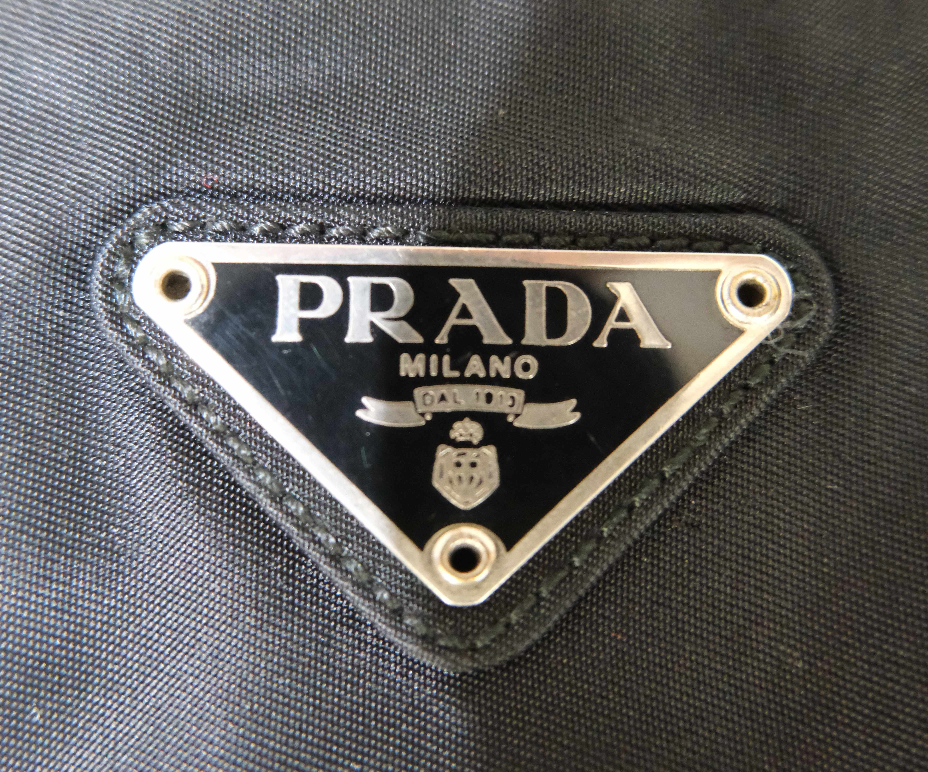Black Nylon Prada Handbag