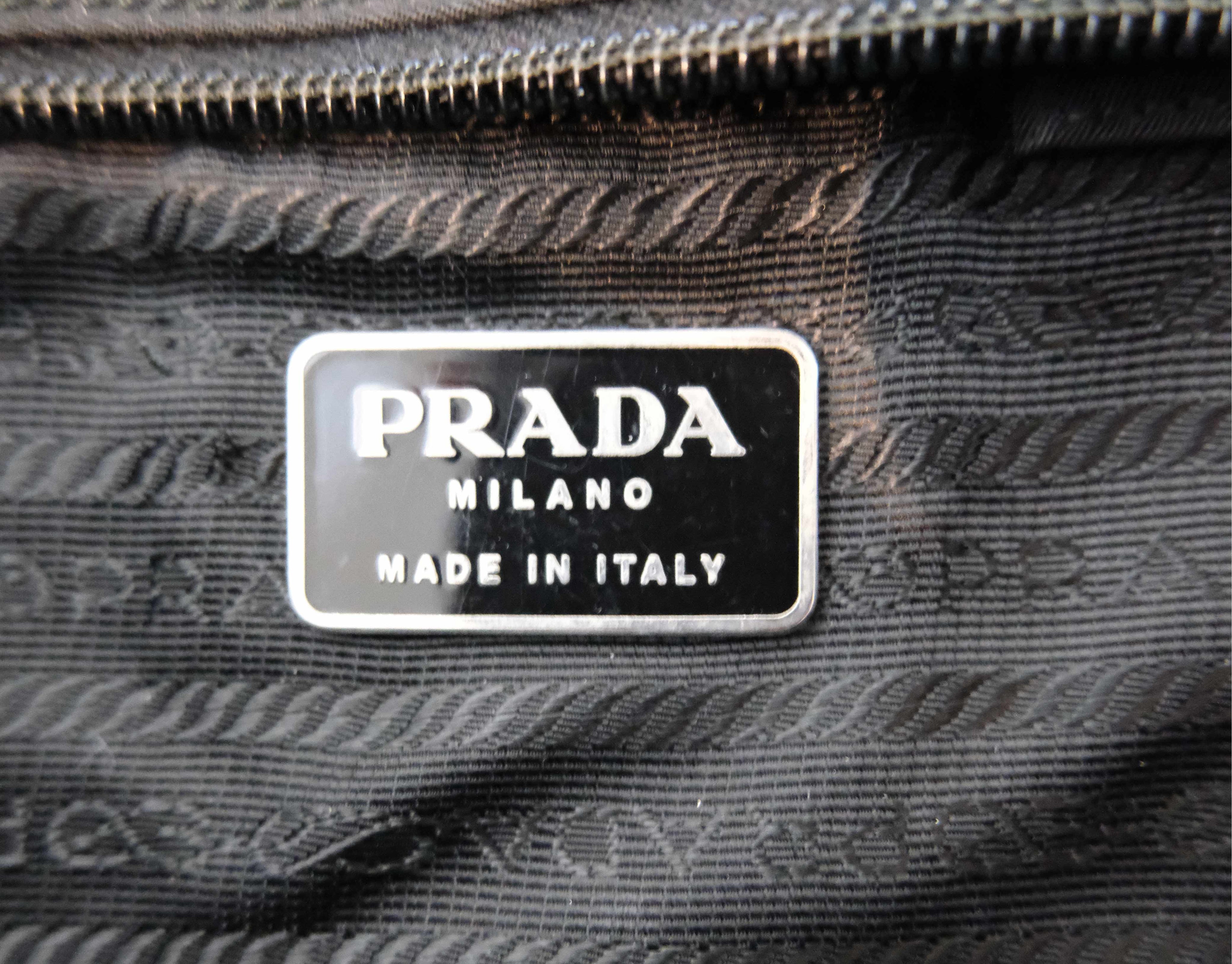 Black Nylon Prada Handbag