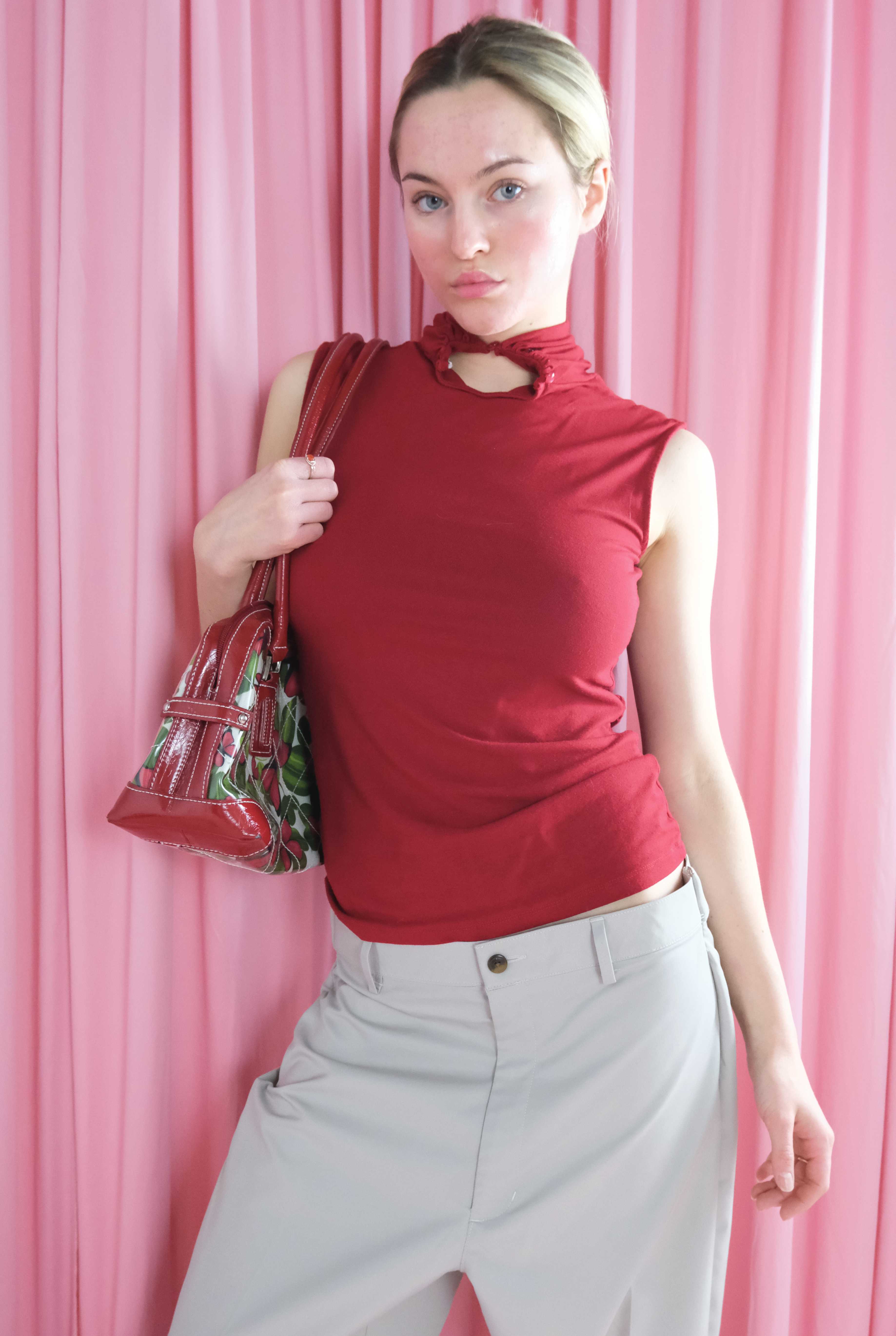 Ruby Sleeveless Turtleneck Tank (XS)