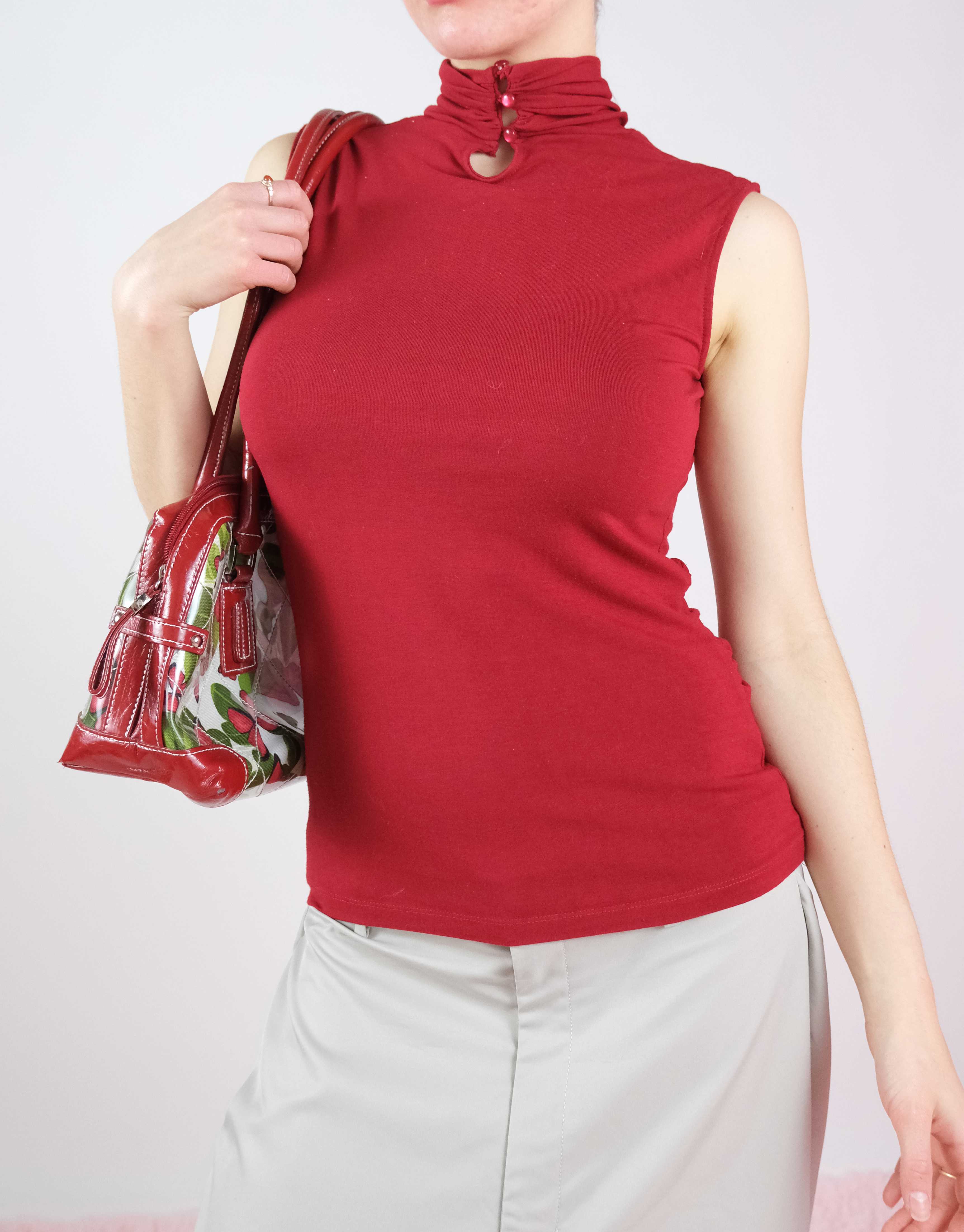Ruby Sleeveless Turtleneck Tank (XS)