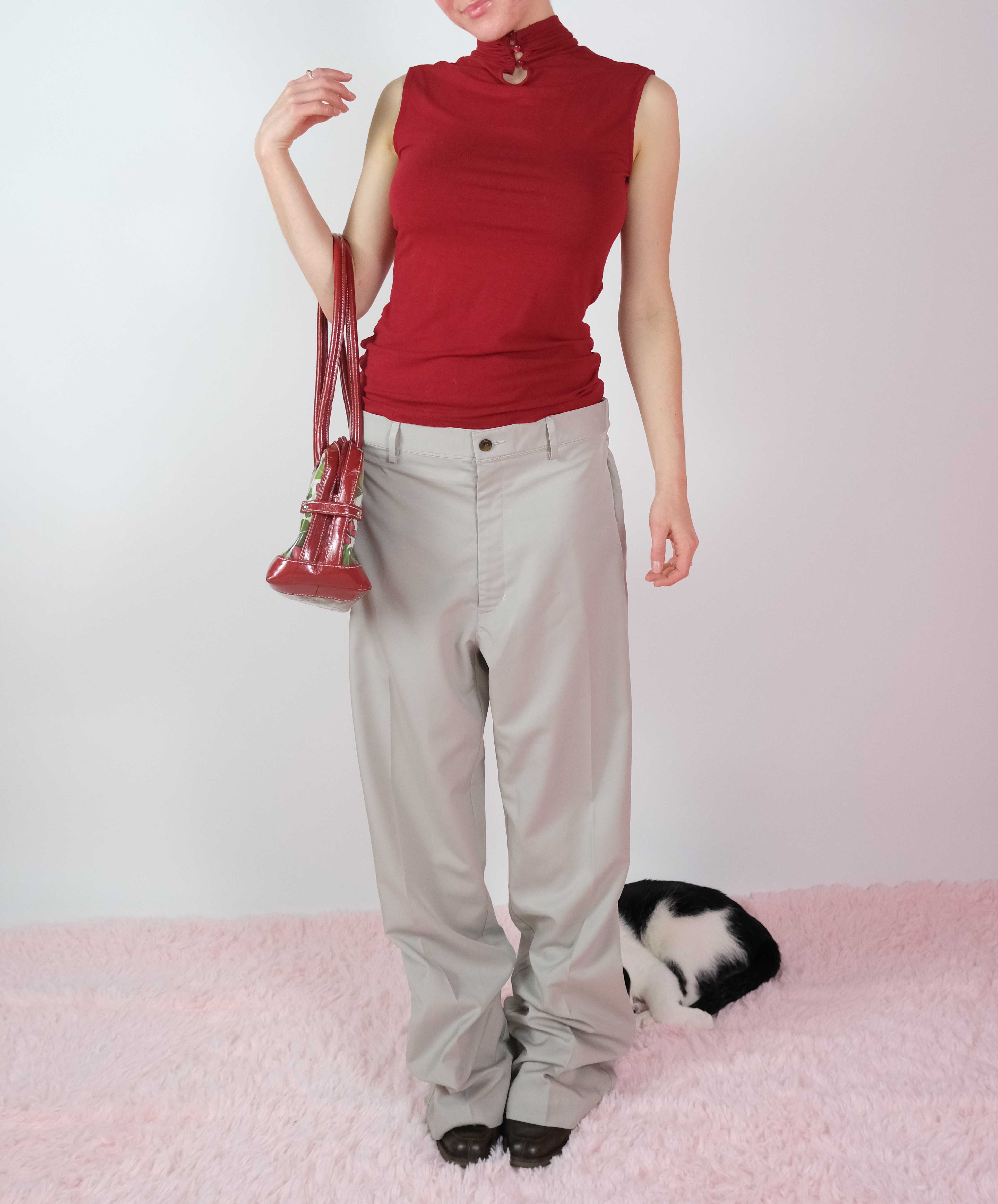 Ruby Sleeveless Turtleneck Tank (XS)