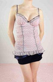Polka Dot Princess Bustier
