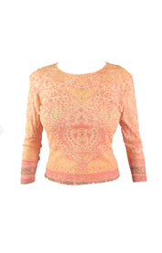 Citrus Sunset Mesh Long Sleeve (XS)