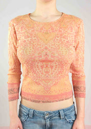 Citrus Sunset Mesh Long Sleeve (XS)