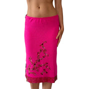 Custo Barcelona Knit Midi Skirt (S/M)