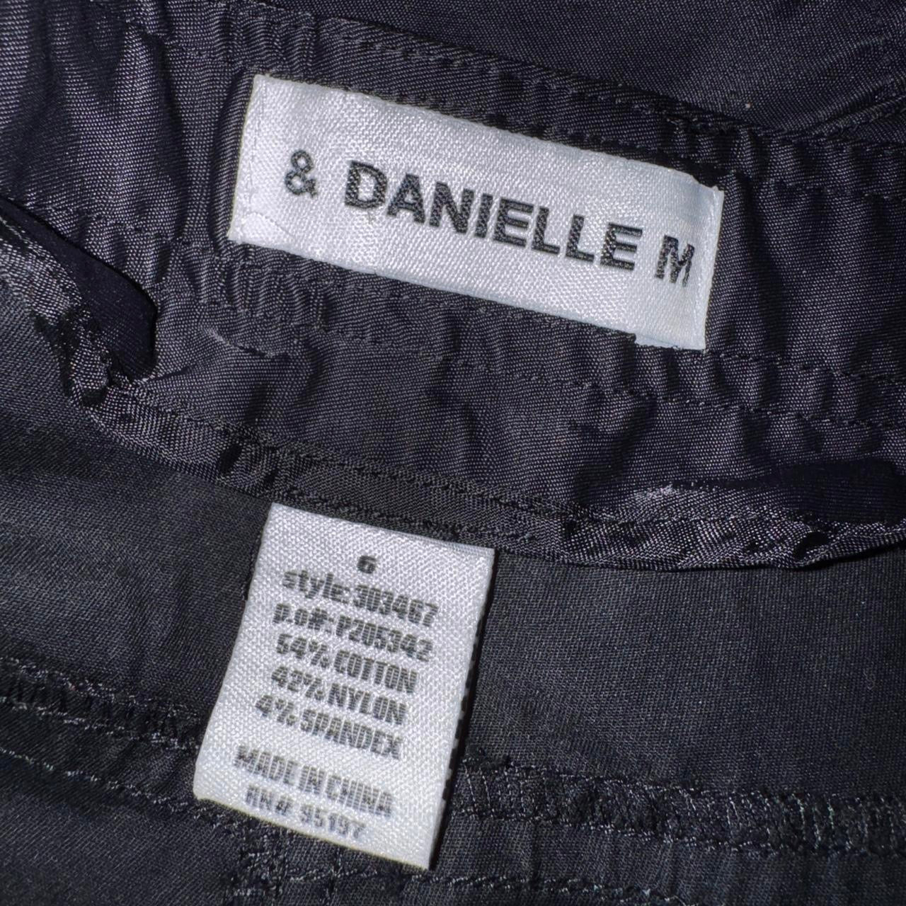 2000s Black Satin Cargo Capris (S/M)