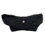 Vintage Cop Copine Cropped Fluffy Knit (S/M)