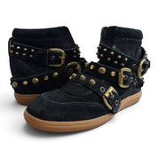 VTG suede Aldo wedge sneakers (9)