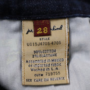 Y2K Mid Rise Flare Jeans (S)