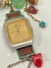 Beads & watch choker