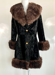 Vintage black coat