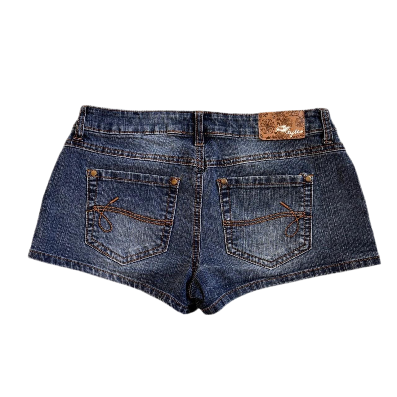 Y2K Low Rise Micro Denim Shorts (XXS/XS)