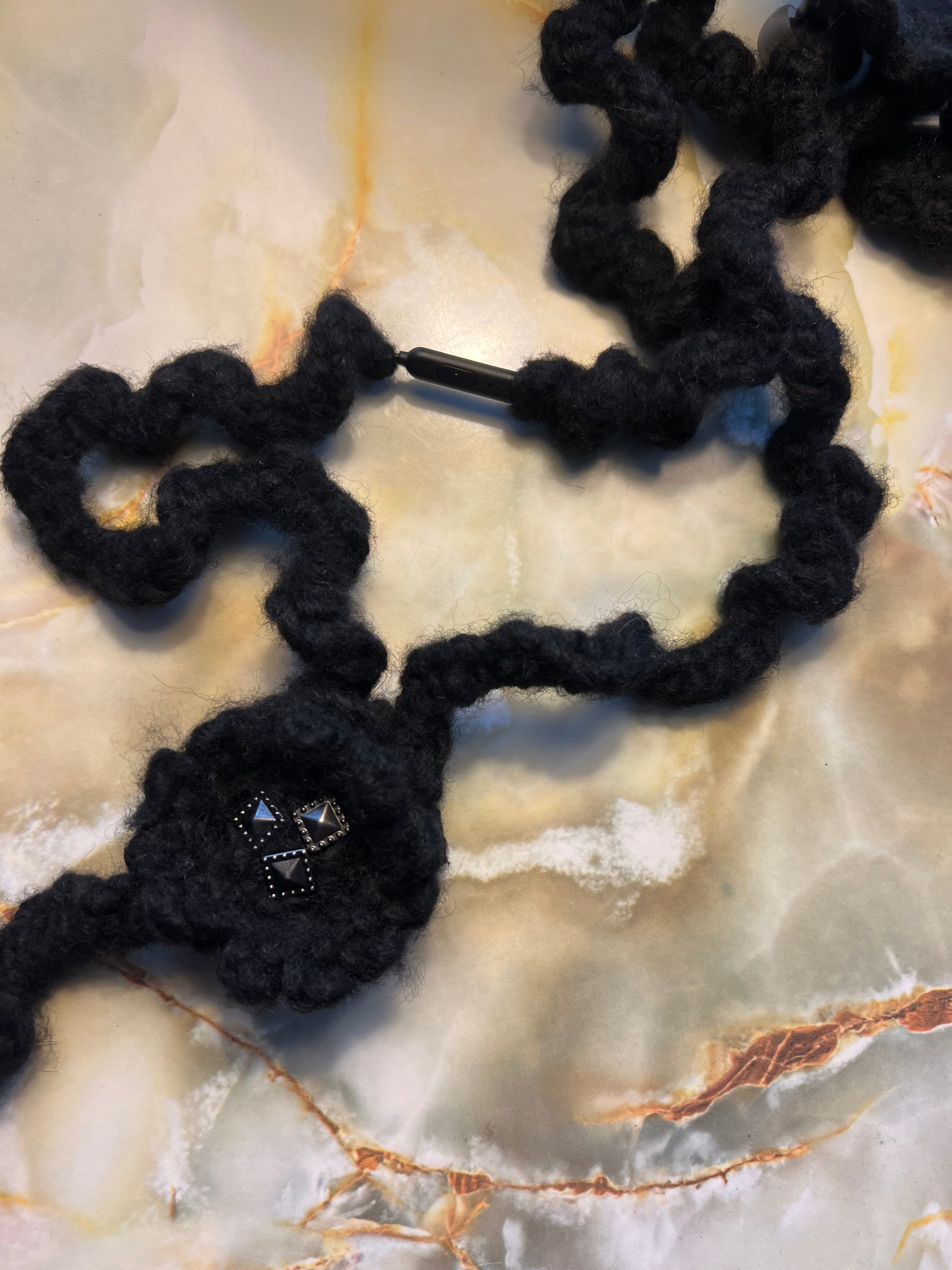 Crochet Wired Headphones
