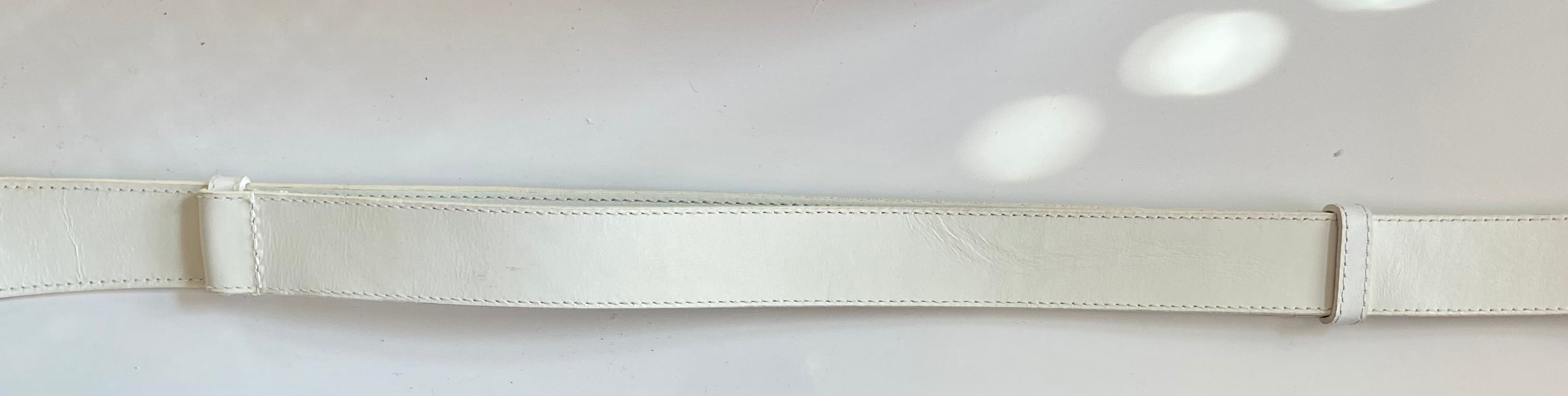 Big circle white belt