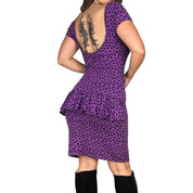 Betsey Johnson Bustle Midi Dress (M)