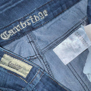 Cambridge Y2K Low Rise Flare Jeans (M)