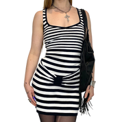 Vintage Morgan De Toi Striped Mini dress (S)