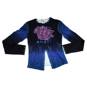 Deadstock JNCO rock n roll longsleeve top (S/M)