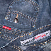 Denim Balloon Shorts (S)