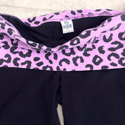 Y2K Victoria's Secret PINK foldover yoga capris (L)