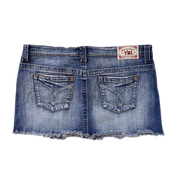 Y2K Denim Mini Skirt (M)
