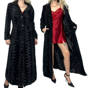 Faux Fur Maxi Coat (M)