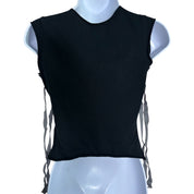 vintage Fake London Genius deconstructed Union Jack sleeveless top (XS/S)
