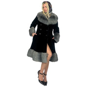 Vintage Faux Fur Coat (M/L)