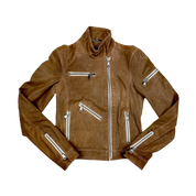 Dolce & Gabbana Zip Leather Jacket (S)