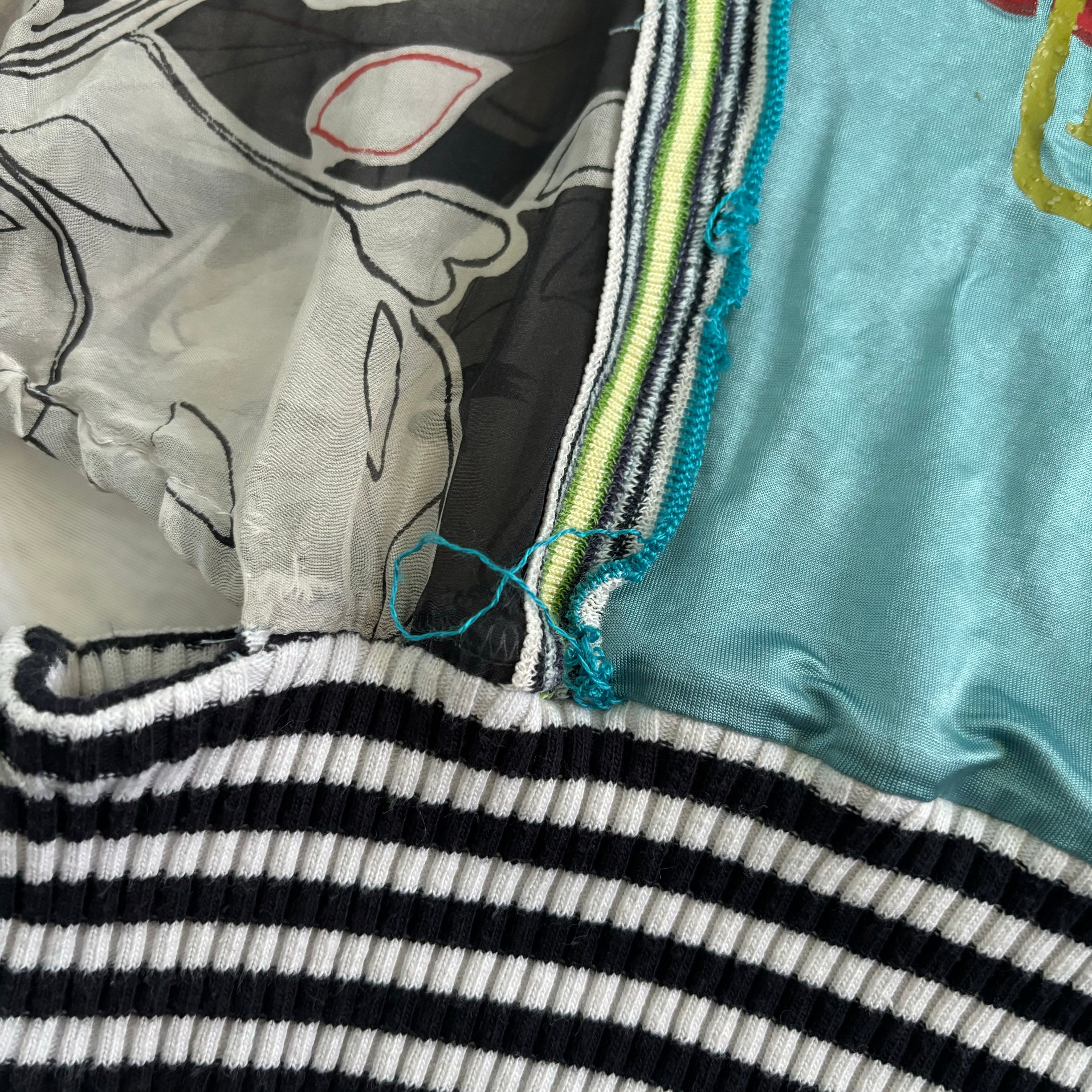Y2K Italian Graphic Top (S/M)