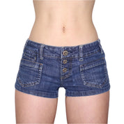 Y2K Low Rise Denim Shorts (S/M)