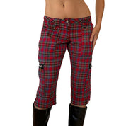 90s Plaid Mallgoth Shorts (M)