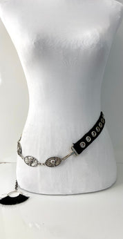 Mixed Media Chain Belt